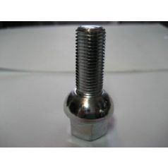   KERÉKCSAVAR 12X1.25X25 RADIUS /FÉNYES KROM/       CSAVAROK       