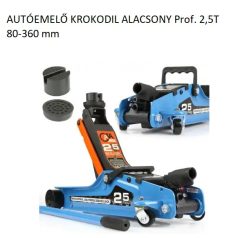 AUTÓEMELŐ KROKODIL ALACSONY Prof. 2,5T 80-360 mm