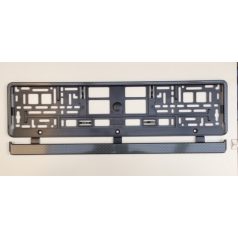 RENDSZÁM TARTÓ CARBON, GRAFIT darabár 