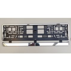 RENDSZÁM TARTÓ FÉMGÕZÖLT-KRÓM darabár