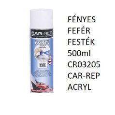 FÉNYES FEFÉR FESTÉK 500ml CR03205 CAR-REP ACRYL