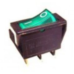 BILLENŐ  KAPCSOLÓ TS123 VISSZAJELZŐS ZÖLD