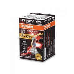   OSRAM NIGHT BREAKER 200 H7 12V 55W +200%  1 db 64210NB200-1DB OSRAM 12V H7 +200% IZZÓK