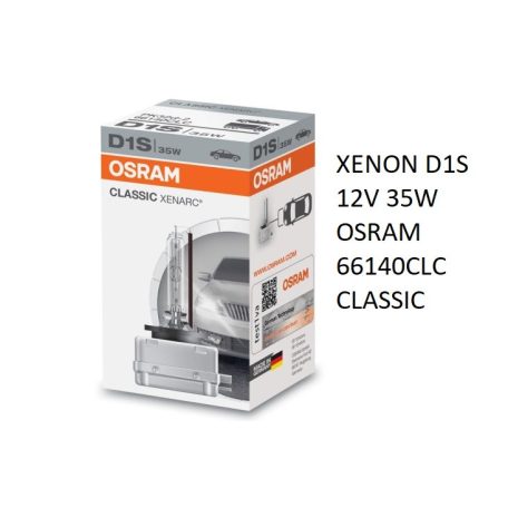 XENON D1S 12V 35W OSRAM 66140CLC CLASSIC