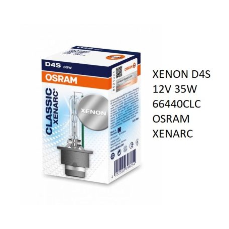 XENON D4S 12V 35W 66440CLC OSRAM XENARC