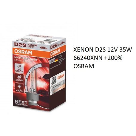 XENON D2S 12V 35W 66240XNN +200% OSRAM