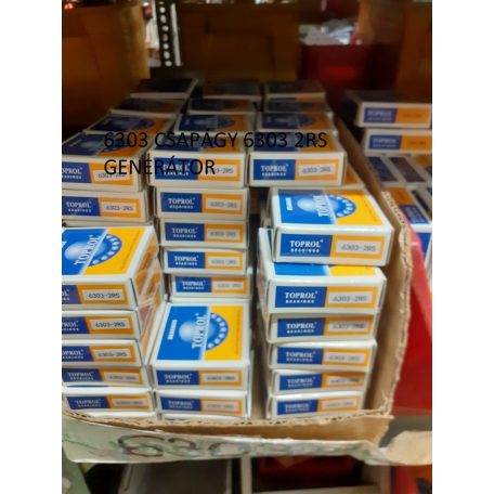 6303 CSAPÁGY 6303 2RS GENERÁTOR  