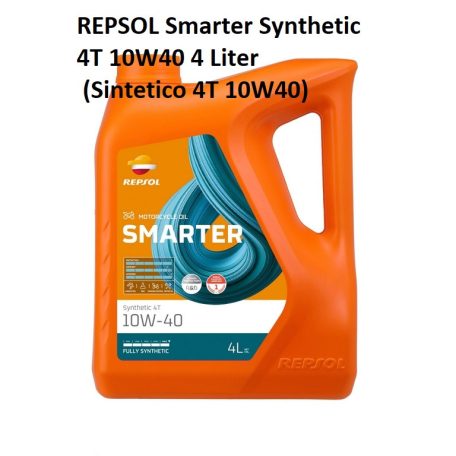 REPSOL MOTO SINTETICO 4T 10W40 4L REPSOL Smarter Synthetic 4T