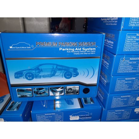 TOLATÓRADAR  4 sensoros LED+MÉTER KIJELZŐS 13016