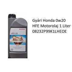 Gyári Honda 0w20 HFE Motorolaj 1 Liter 08232P99K1LHEOE