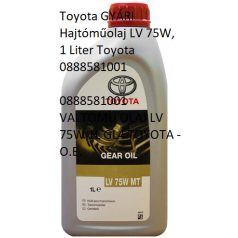   Toyota GYÁRI Hajtóműolaj LV 75W, 1 Liter Toyota 0888581001
