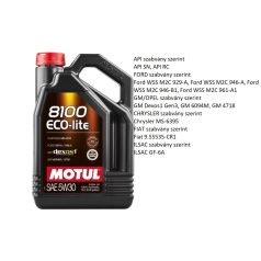 MOTUL 8100 Ecolite 5W30 4 liter