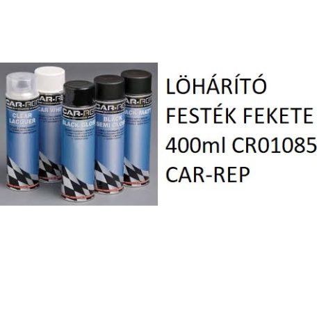 LÖHÁRÍTÓ FESTÉK FEKETE 400ml CR01085 CAR-REP