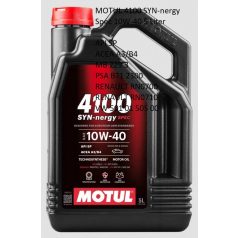 MOTUL 4100 SYN-nergy Spec 10W-40 5 Liter