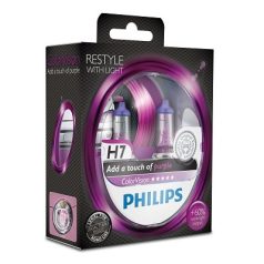 PHILIPS 12V H7 55W PX26D LILA COLOR vision 