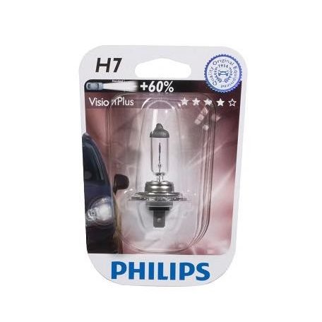 PHILIPS Izzó H7 12V 55W PX26d VISION PLUS (BLISTER)