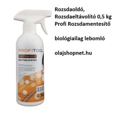   Rozsdaoldó, Rozsdaeltávolító 0,5 kg Profi Rozsdamentesítő