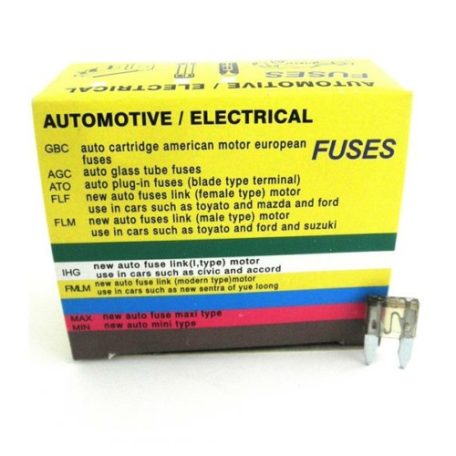 Biztosíték Mini, késes, 7,5A, 100 db/csomag