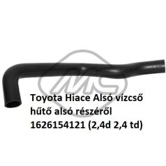   Toyota Hiace Alsó vízcső hűtő alsó részéről 1626154121 (2,4d 2,4 td)