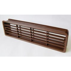 SZELLŐZŐRÁCS MÛANYAG BARNA 6 DB 8x31cm