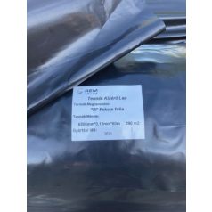 TAKARÓFÓLIA ½R½  6500X0,12 FEKETE/60M