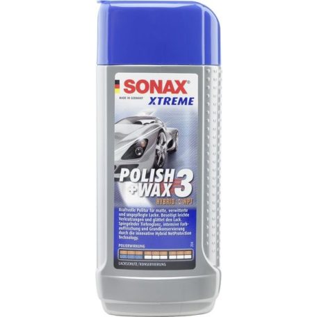 SONAX Xtreme Polírozó & Viasz 3 Nano Pro 250 ml