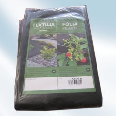   GEOTEXTILIA  FEKETE 1,6 X 10 M UV. STABIL 50G/M2  TALAJTAKARÓ