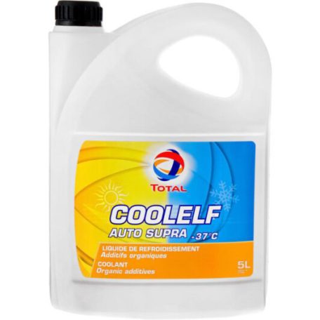 FAGYÁLLÓ 5L COOLELF AUTO SUPRA -37°C TOTAL G12+ narancs