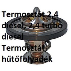   Toyota Hiace Termosztát 2,4 diesel, 2,4 turbo diesel Termosztát, hűtőfolyadék 1634054010