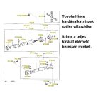 Toyota Gyári hajtótengely szerelvényeleme (propeller tengely karima) 3730435041-toyota