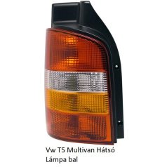   Vw T5 Multivan bal hátsó lámpa - foglalat nélkül (piros-sárga) -9 09 7H0945095J