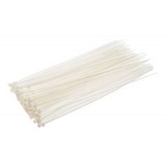 KÁBELKÖTEGELŐ TOP TOOLS 2,5X200 MM/100 DB FEHÉR