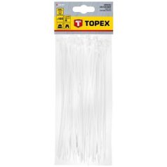 KÁBELKÖTEGELŐ TOPEX 44E982 4,8X370 MM/75 DB FEKETE