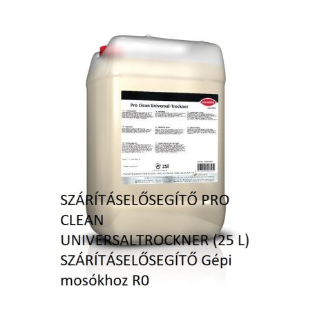 SZÁRÍTÁSELŐSEGÍTŐ PRO CLEAN UNIVERSALTROCKNER (25 L) SZÁRÍTÁSELŐSEGÍTŐ Gépi mosókhoz R0