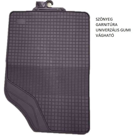Vágható gumiszőnyeg garnitúra, UNI2