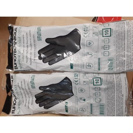 Latex VÉDŐKESZTYŰ  R 5310  NEOPRÉN VEGYSZERÁLLÓ (Csak 4 db )