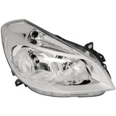   Renault Clio  jobb fényszóró H7-H7 irányjelzővel, automata állítású (króm kerettel). RENAULT 7701061069