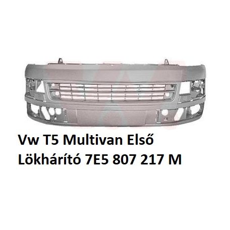 Vw T5 Multivan Első Lökhárító 7E5 807 217 M