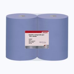 TÖRLŐPAPÍR TEKERCSES 3R. KÉK IPARI 80% 2 tekercs