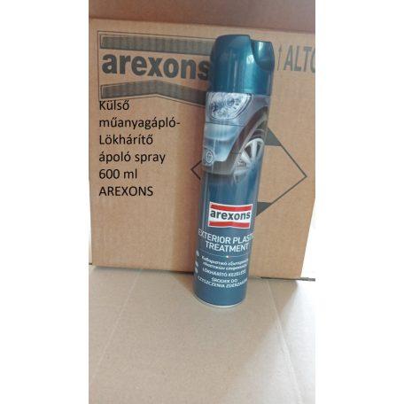 Külső műanyagápló-Lökhárítő ápoló spray 600 ml AREXONS 