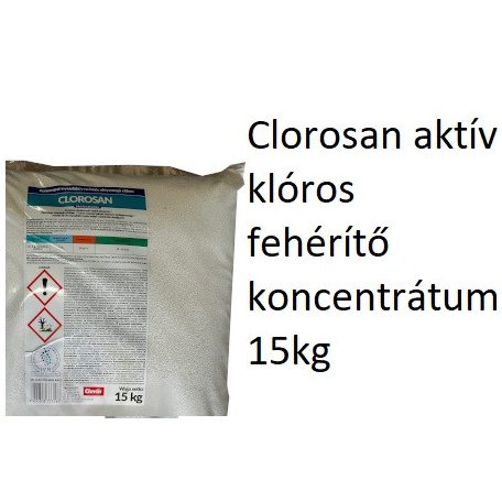 CLOROSAN (15 KG) - KLÓR TARTALMÚ FERTŐTLENÍTŐ ADALÉK