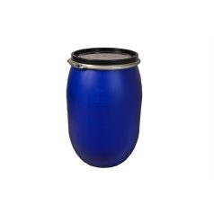 Műanyag HORDÓ 120 Literes CSATOS KÉK BIDON 