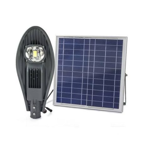 Napelemes 50w solar lámpa távirányítóval (Ellenőrzött minőség)