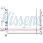 Skoda Fabia Vízhűtő 1,4i -1,9 tdi Klímás kivitelhez 6Q0 121 253 L