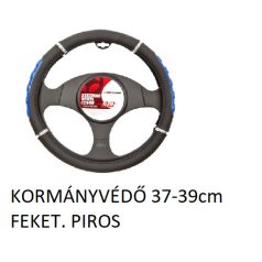 KORMANYVEDO 37-39cm FEKET. PIROS