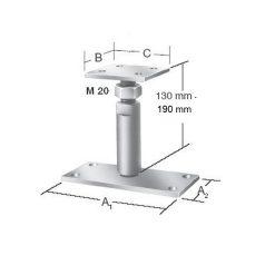 VORMANN OSZLOPTALP 71329 150X70X80 CSAV.