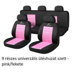 9 reszes univerzalis fekete pink uleshuzat