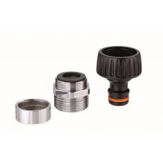   Háromnegyedes CSAPCSATLAKOZÓ KÉSZLET CLABER 8597 3/4" ÁTALAKÍTÓVAL, BLISTER