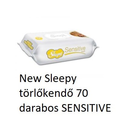 New Sleepy törlőkendő 70 darabos SENSITIVE