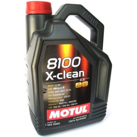 MOTUL 8100 Xclean 5W40 5 liter